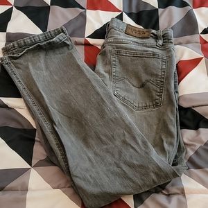 Gray jeans